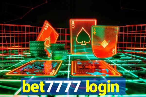 bet7777 login